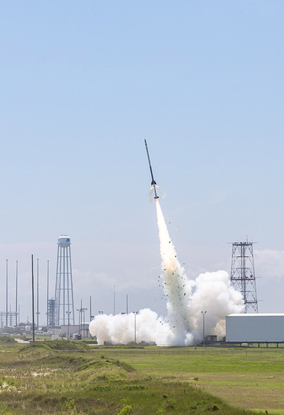 Dynamo-2 payload launches from Wallops Island, VA.